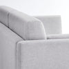 Modway Linden 73 Inch Heathered Chenille Upholstered Sofa in Newsprint