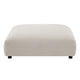 Modway Solace Armless Chair and Ottoman Salt