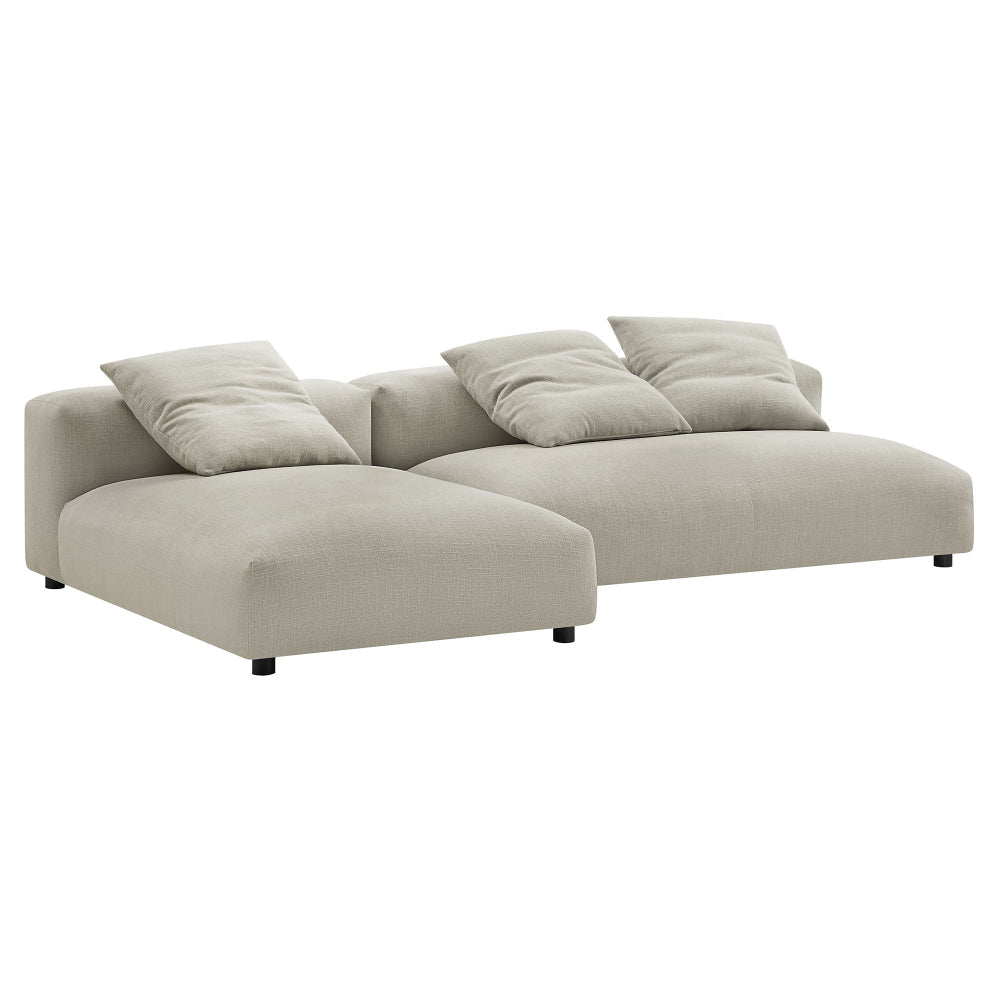Modway Solace Sectional Oversized Linen