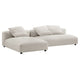 Modway Solace Sectional Oversized Salt