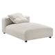 Modway Solace Sectional Oversized Salt