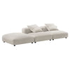 Solace 3-Piece Modular Upholstered Fabric Sectional Sofa by Modway