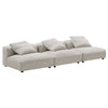 Solace 3-Piece Modular Corduroy Upholstered Sofa by Modway