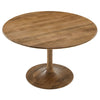 Lippa 48’’ Round Solid Wood Dining Table by Modway