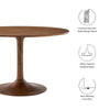 Lippa 48’’ Round Solid Wood Dining Table by Modway