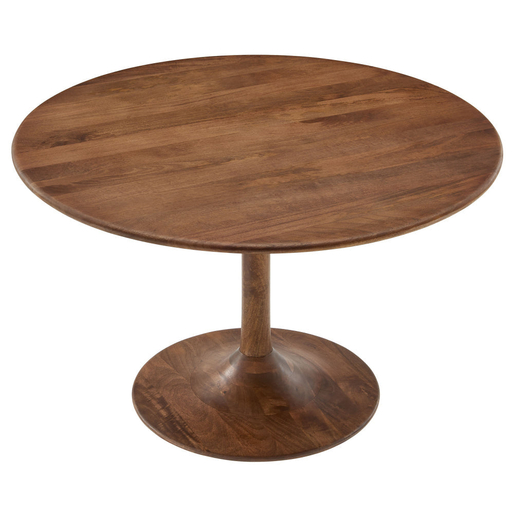 Lippa 48" Round Wood Dining Table - Thumbnail 4