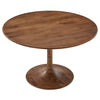 Lippa 48’’ Round Solid Wood Dining Table by Modway