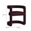 Winslow Barrel Performance Velvet Dining Chair by Modway