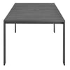 Tahoe Rectangular Outdoor Patio Aluminum Dining Table by Modway MDY-EEI-7054-GRY