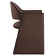 Modway Talia Performance Velvet Dining Armchair in Chocolate Brown