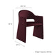 Talia Performance Velvet Dining Armchair by Modway