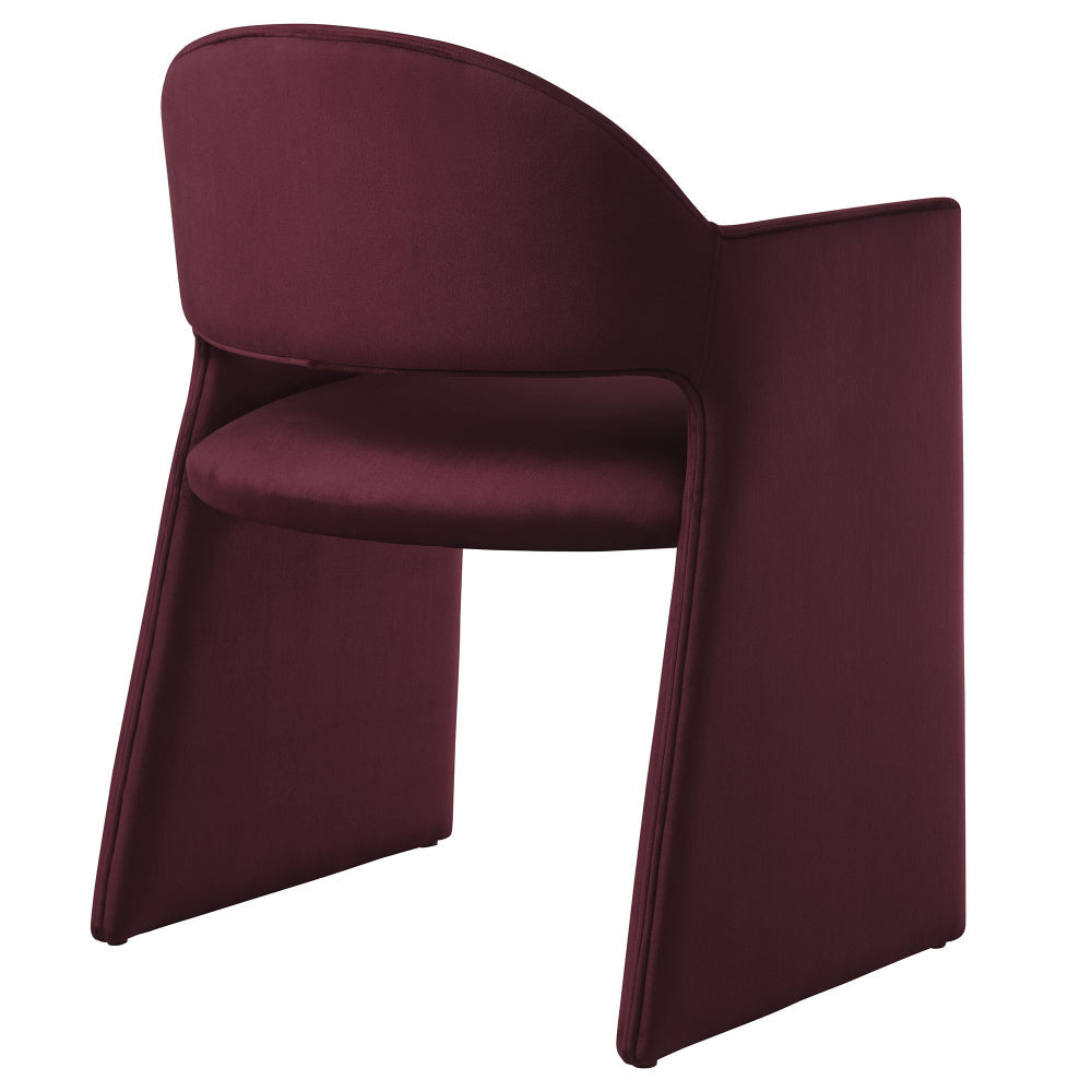 Modway Talia Performance Velvet Dining Armchair by Modway