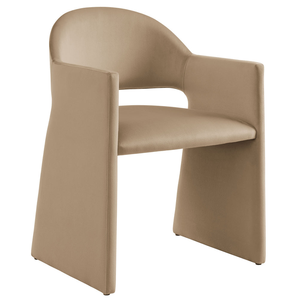 Talia Performance Velvet Dining Armchair by Modway