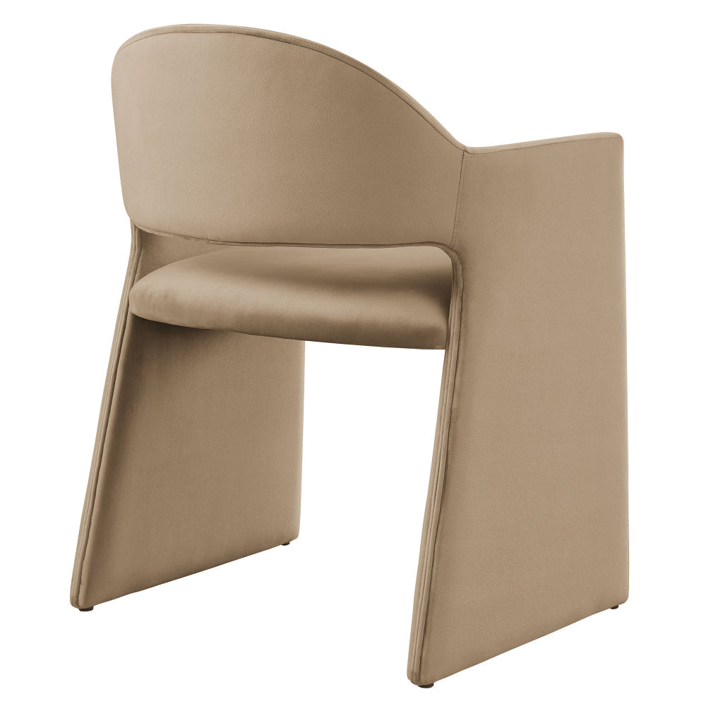 Modway Talia Performance Velvet Dining Armchair by Modway