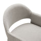 Modway Talia Upholstered Fabric Dining Armchair in Linen