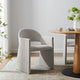 Modway Talia Upholstered Fabric Dining Armchair in Linen