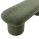 Modway Orla Chenille Upholstered Bench in Sage
