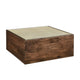 Truett Square Wood Rattan Coffee Table by Modway