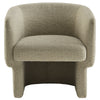 Modway Muse Comfy Barrel Accent Chair in Cork