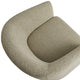 Modway Muse Comfy Barrel Accent Chair in Cork