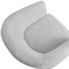 Modway Muse Comfy Barrel Accent Chair in Newsprint