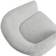 Modway Muse Comfy Barrel Accent Chair in Newsprint