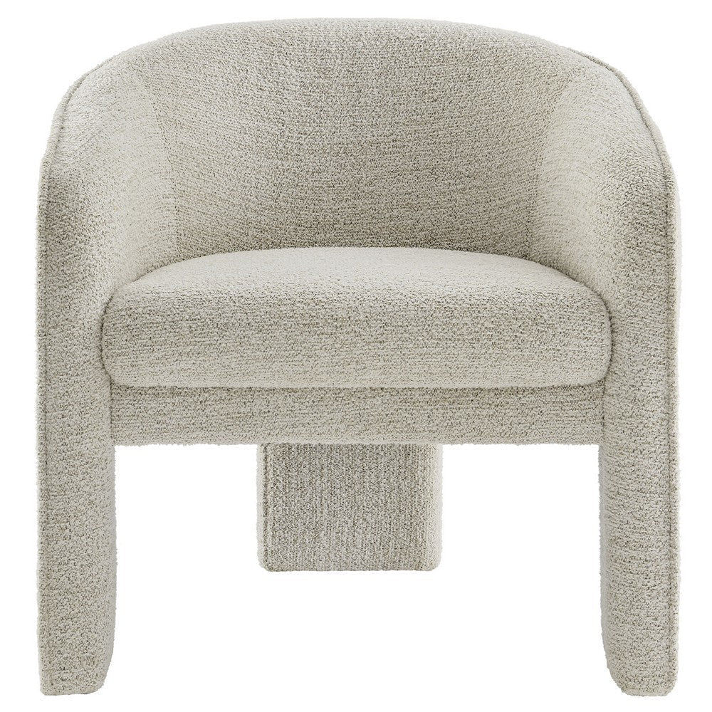 Modway Greer Boucle Fabric Upholstered Accent Armchair by Modway
