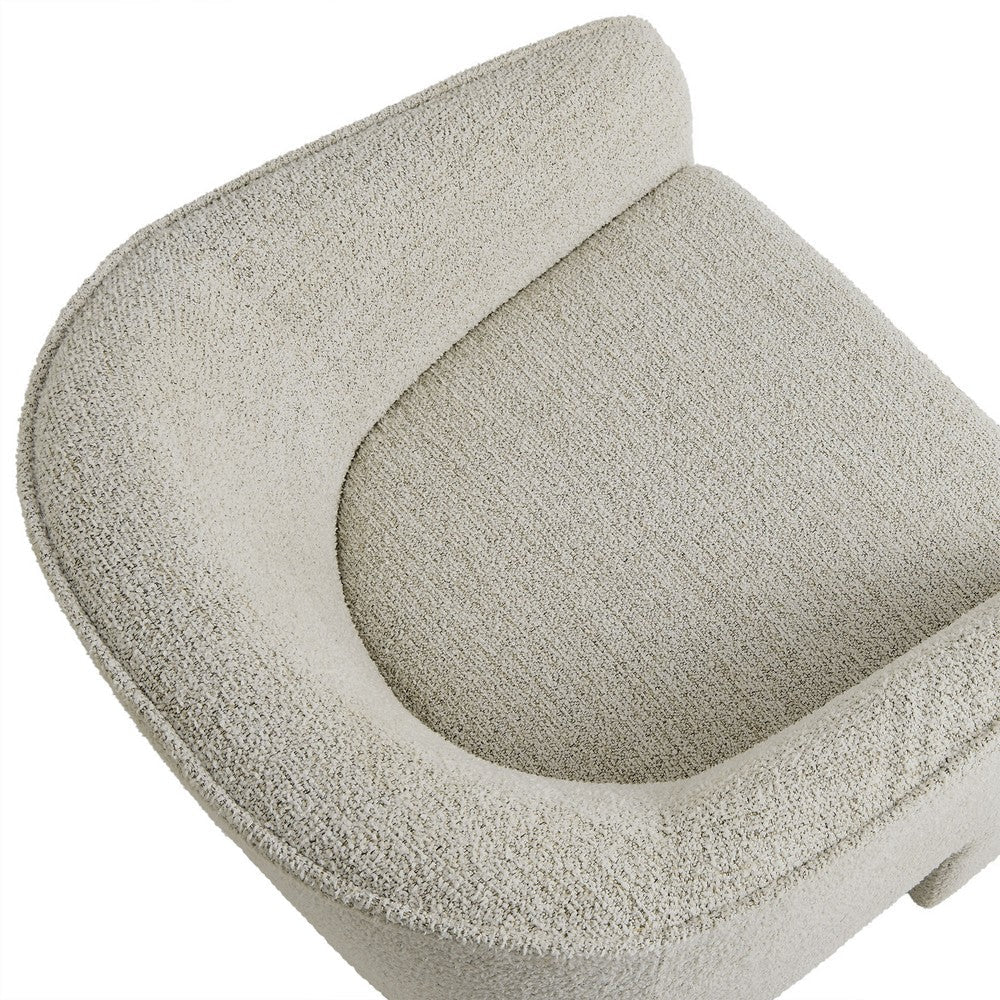 Modway Greer Boucle Fabric Upholstered Accent Armchair by Modway