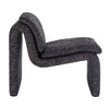 Modway Dune Curved Lounge Chair in Charcoal