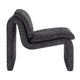 Modway Dune Curved Lounge Chair in Charcoal