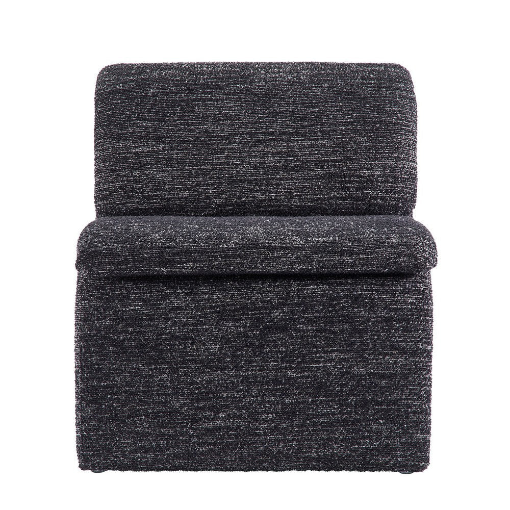 Modway Dune Curved Lounge Chair in Charcoal