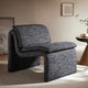 Modway Dune Curved Lounge Chair in Charcoal
