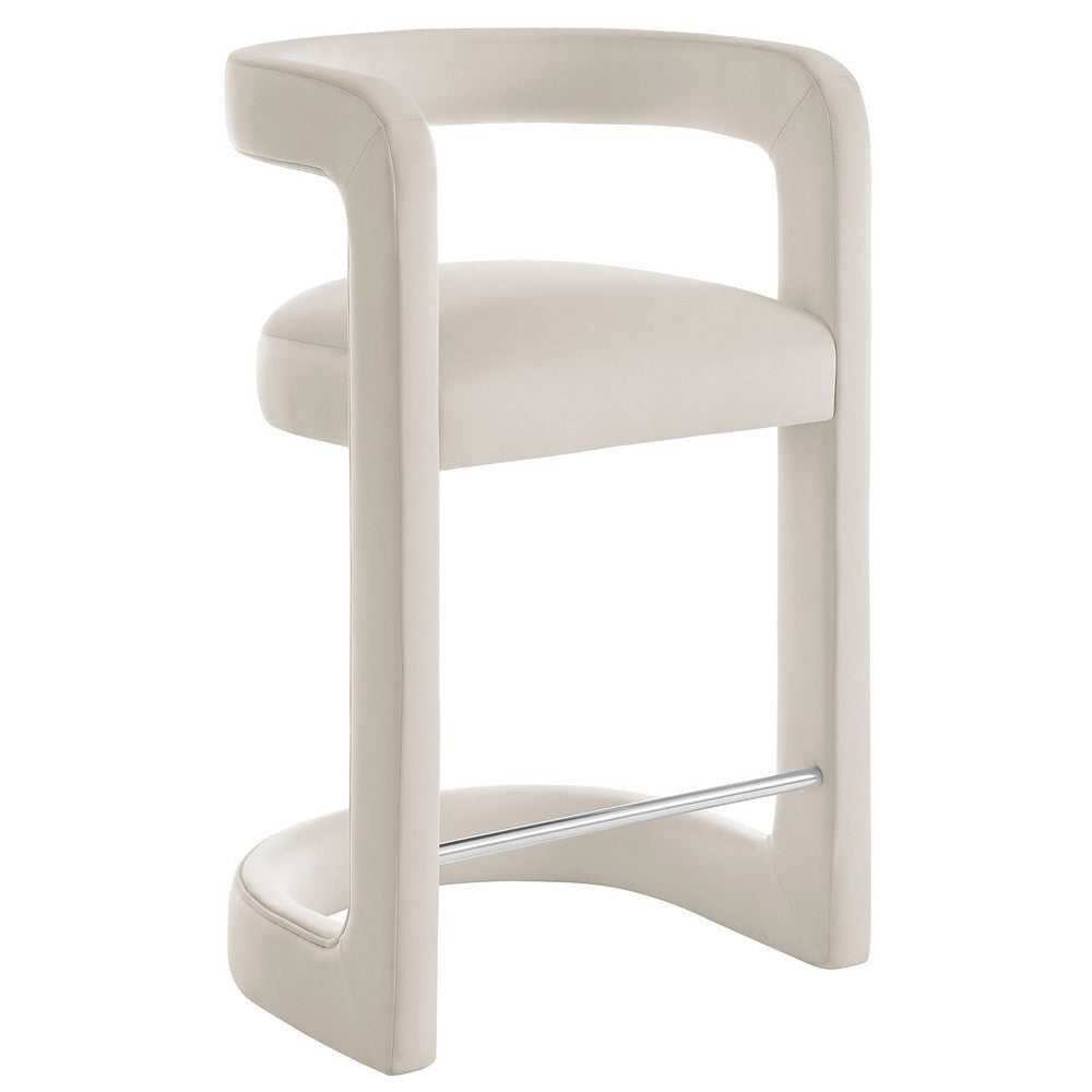 Winslow Performance Velvet Counter Stool by Modway