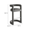 Winslow Performance Velvet Bar Stool by Modway