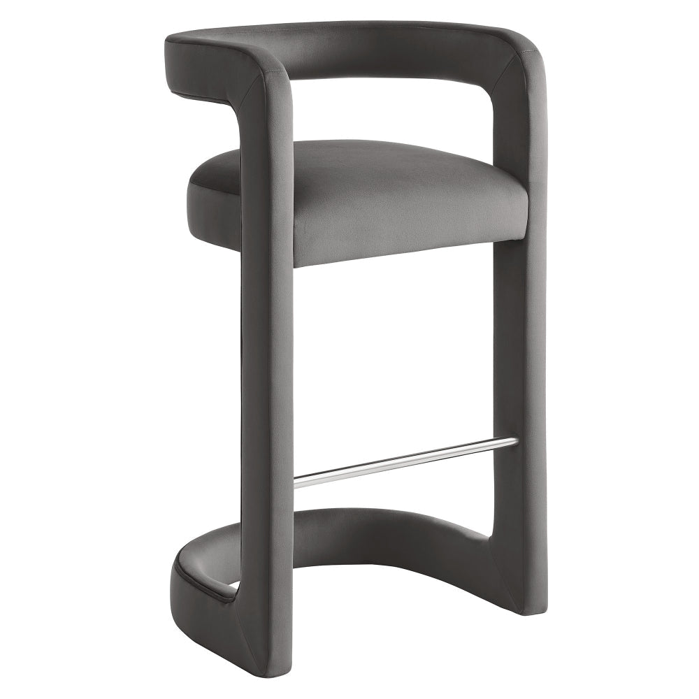 Winslow Performance Velvet Bar Stool by Modway