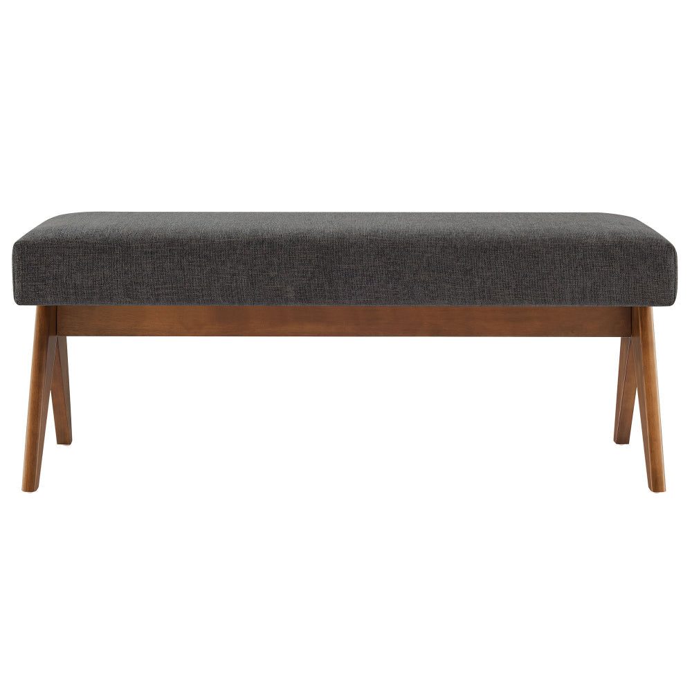 Lyra 47’’ Fabric Upholstered Bench by Modway