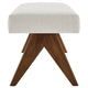 Lyra 47’’ Fabric Upholstered Bench by Modway