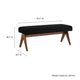Lyra 47’’ Boucle Upholstered Bench by Modway