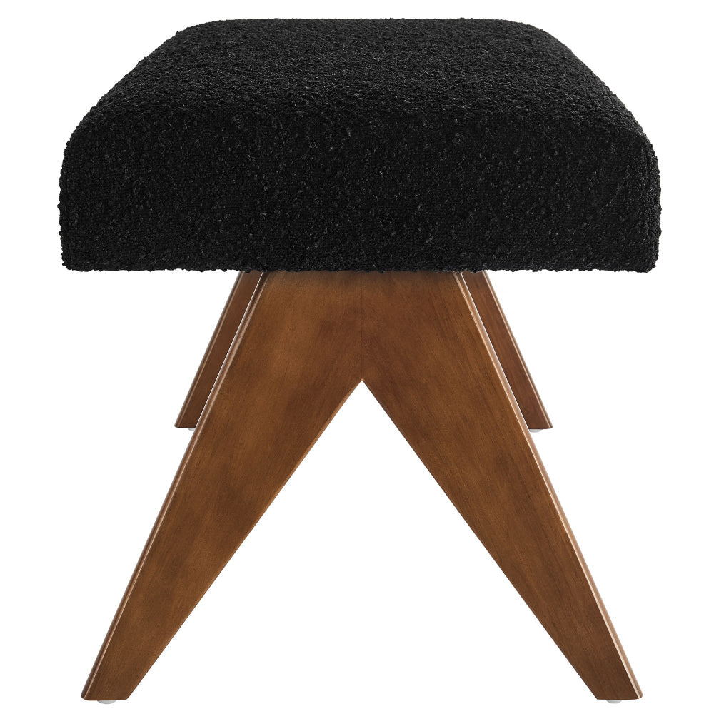 Lyra 47’’ Boucle Upholstered Bench by Modway
