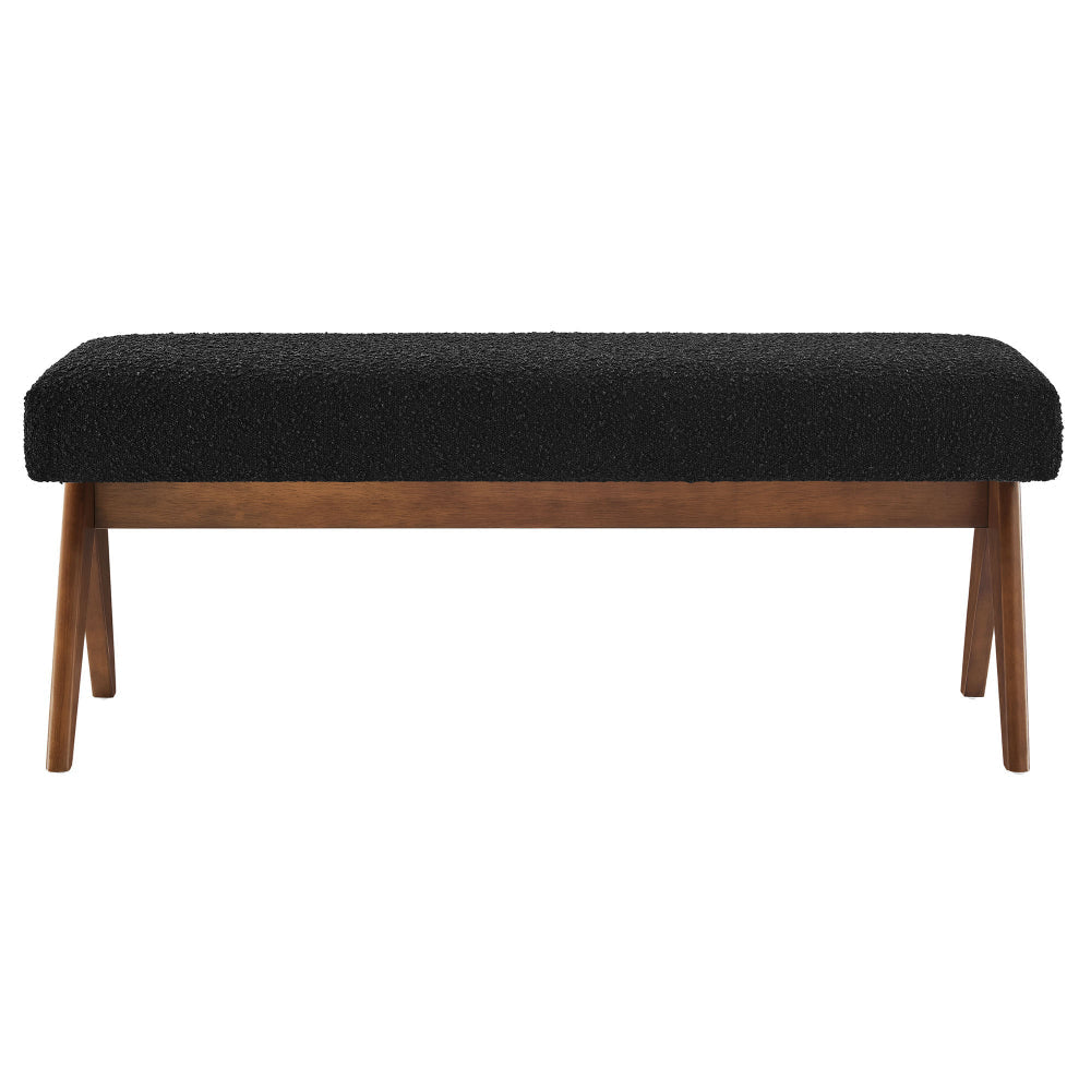 Lyra 47’’ Boucle Upholstered Bench by Modway