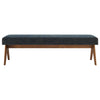 Lyra 63’’ Fabric Upholstered Bench by Modway