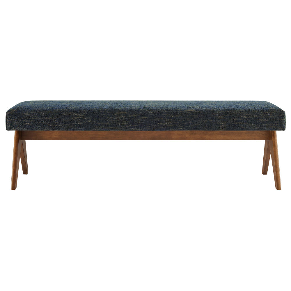 Lyra 63’’ Fabric Upholstered Bench by Modway