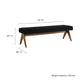 Lyra 63’’ Boucle Upholstered Bench by Modway