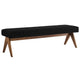 Lyra 63" Boucle Upholstered Bench by Modway
