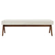 Lyra 63’’ Boucle Upholstered Bench by Modway
