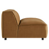 Auren Upholstered Vegan Leather Modular Armless Chair by Modway