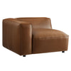 Auren Upholstered Vegan Leather Modular Left Armchair by Modway