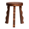 Sorrel Carved Wood Stool by Modway
