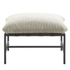Raya Outdoor Patio Boucle Ottoman by Modway