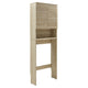 Render Over the Toilet Faux Travertine Bathroom Storage Cabinet by Modway